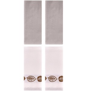REGALWOVEN 4 Pcs Waffle Soft Absorbent Cotton Hand Towel - 1 of 4