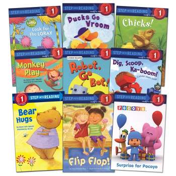 Kaplan Early Learning Step Into Reading Book Set - Level 1 - Set of 9