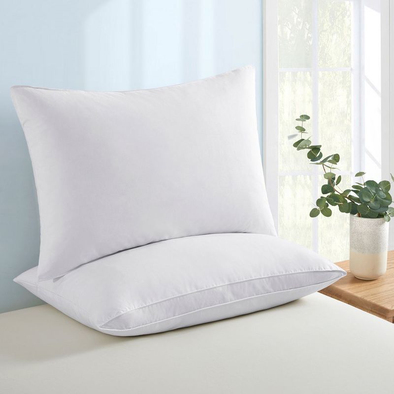 Peace Nest Goose Feather Pillows Set of 2, 1 of 7