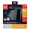 One For All® Amplified Indoor Digital TV Antenna with up to 50-Mile Reception Range, Black, 15438 - 2 of 4