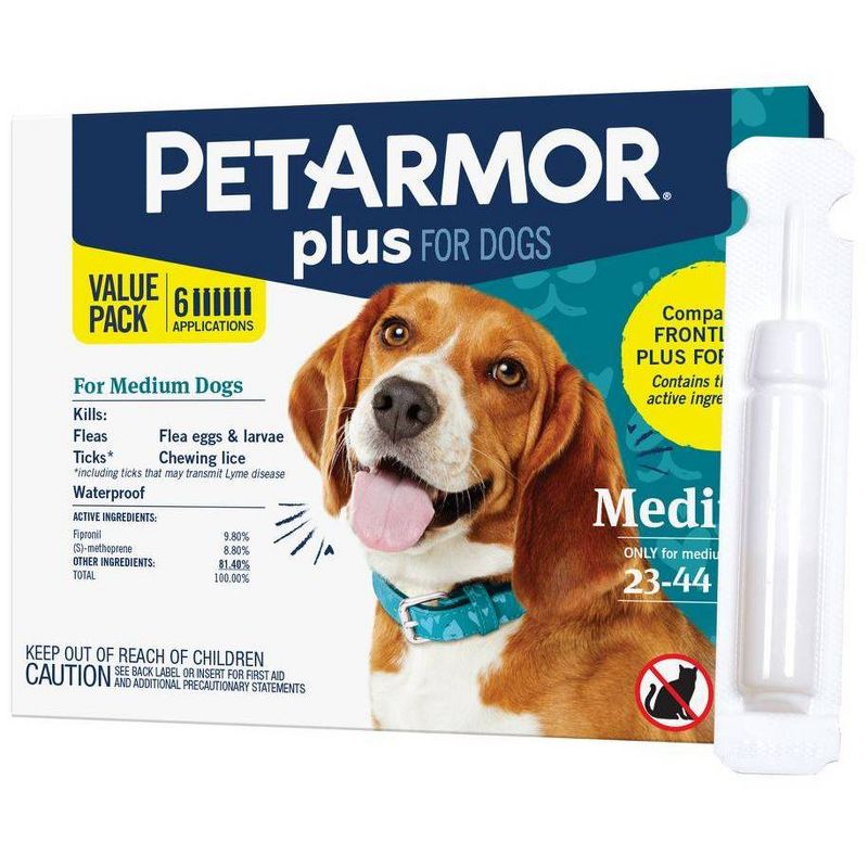 PetArmor Plus Flea and Tick Topical Treatment for Dogs, 5 of 13