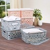 The Lakeside Collection Set of 3 Stackable Storage Bins with Lids - image 3 of 3