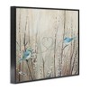Stupell Industries Love Birds with Heart Shape Black Framed Giclee Art - 3 of 4