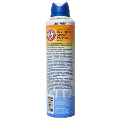 Arm & Hammer Invisible Spray Foot Powder - 7oz_1