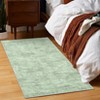 Washable Modern Solid Living Room Rugs, Abstract Indoor Contemporary Floor Carpet for Bedroom Dining Room - 3 of 4