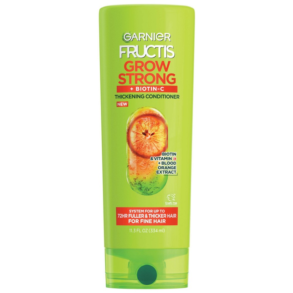 (Case pack of 6)Garnier Fructis Grow Strong Thickening Conditioner for Fine Hair - 11.3 fl oz