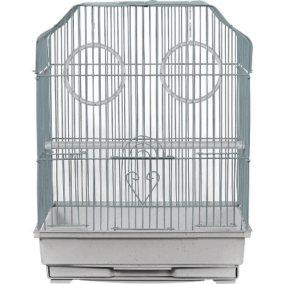 A&E Cage Company Ornate Top Bird Cage - White S