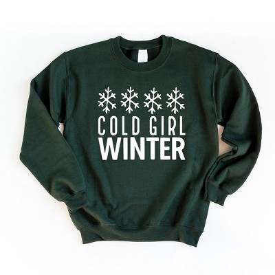 Simply Sage Market Women's Graphic Sweatshirt Cold Girl Winter