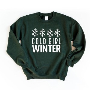 Simply Sage Market Women's Graphic Sweatshirt Cold Girl Winter - 1 of 3