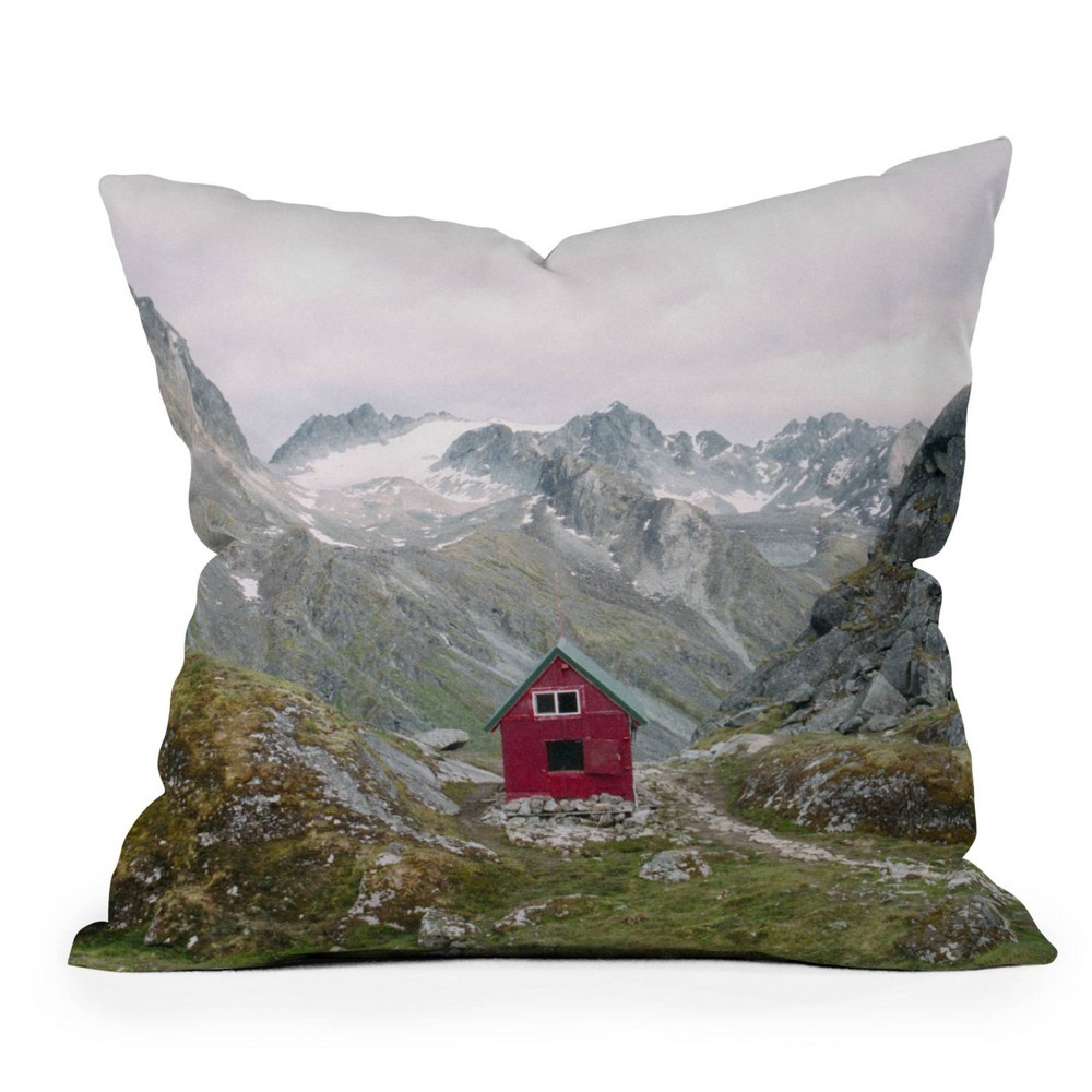 Photos - Pillow 16"x16" Kevin Russ Mint Hut Square Throw  - Deny Designs