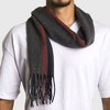 Alpine Swiss Mens Plaid Scarf Softer Than Cashmere Scarves Winter Shawl - 2 of 4
