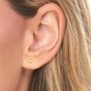 10k Yellow Gold Ball Stud Earrings - 2 of 3