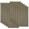 Yescom 54"x120" Outdoor Curtain Panel Tab Top UV30+ Porch Pergola Backyard 10 Piece Coffee Liqueur - 2 of 4