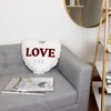 Pavilion Gift Company - Love - 18" Heart Pillow - Throw Pillows - 2 of 4