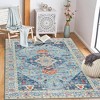Boho Area Rug Thick Throw Rug Plush Rug Fuzzy Rugs Bedroom Living Room Carpet Accent Rugs Vintage Rugs - 3 of 4