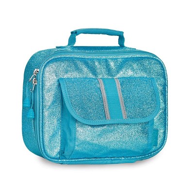 Bixbee Sparkalicious Lunchbox - Kid Insulated Lunch Bag for Girls and Boys, Small Lunch Tote for Toddlers - Turquoise