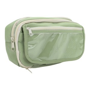 Unique Bargains Pencil Case with Flip Cover for Office Organizer - 1 of 4