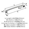 Amerock Surpass Cabinet or Drawer Pull - 2 of 3