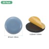 Unique Bargains Round Polytetrafluoroethylene Self-Adhesive Mover Sliders Pads for Chair - 3 of 4