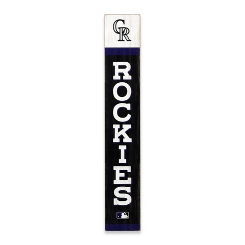 MLB Colorado Rockies Baseball Sign Panel