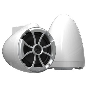 Wet Sounds ICON 8-W X V2 - White ICON8 - ICON Series 8" Coaxial Tower Speakers, Pair with X-Mounts (pair) - 1 of 4