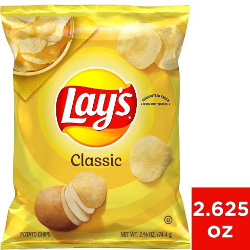 Lay's Potato Chips Classic Flavor Snacks 13 oz Party Size Bag, 15.25 oz -  Food 4 Less