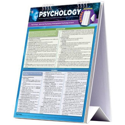 Psychology Easel Book - by  Barcharts Inc (Hardcover)