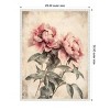 Amanti Art Soft Floral I by Tradelink Inhouse Artist Framed Canvas Wall Art - 4 of 4