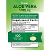 Nature's Truth Aloe Vera Gel 5000mg | 100 Softgels - 2 of 4