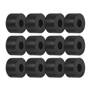 Unique Bargains Mechanical Anti-Vibration Durable Multipurpose Rubber Isolation Washers Black - 1 of 4