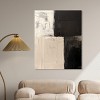 Art Remedy Checkered Abstract Shapes Wall Art Unframed - 2 of 4