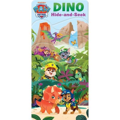Paw Patrol Dino Hide-And-Seek - by  Cottage Door Press (Board Book)