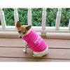 Parisian Pet 'Barking Diva' Dog Shirt – Cute Slogan Pet T-Shirt for Dogs & Cats, Pink - 4 of 4