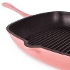 BergHOFF Neo 3Pc Cast Iron Cookware Set, Fry Pan 10", Square Grill Pan 11" & Slotted Steak Press - 4 of 4