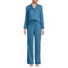 Lands' End Women's Shadow Stripe 2 Piece Pajama Set - Top and Pants - 4 of 4