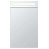 Fine Fixtures Bathroom Medicine Cabinet, Aluminum, Recessed/Surface Mount, Mirrored Interior w/LED - 2 of 4
