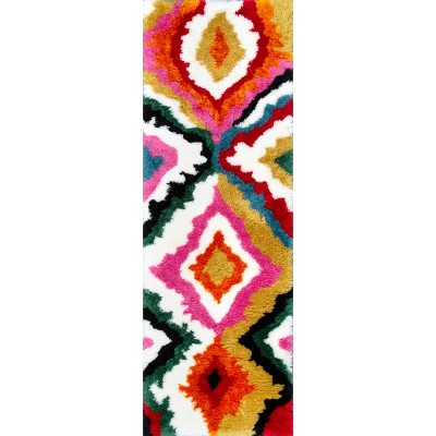 Nuloom Handmade Carnival Abbey Shaggy Indoor Area Rug