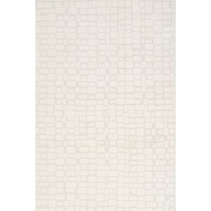 Nuloom Belladonna Geometric 4x6 Indoor Area Rug for Living Room Bedroom Dining Room Kitchen, Cream/Ivory - 1 of 4