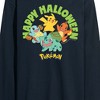 Men's - Pokémon - Happy Halloween Long Sleeve Graphic T-Shirt - 2 of 4