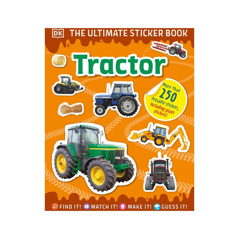 The Ultimate Sticker Book Tractor - by  DK (Paperback), 1 of 2