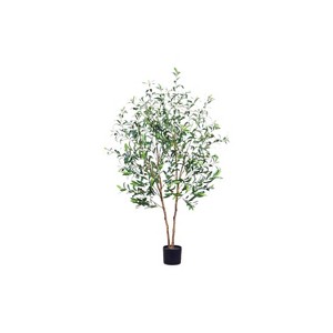 Artificial Olive Trees, Plastic Olive Tree, Home Decoration Plant, Adjustable, for Living Room, Bedroom, Home, Office - 1 of 4