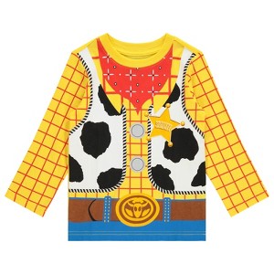 Toy Story Long Sleeve Shirt - Disney Pixar Buzz Lightyear and Sheriff Woody - Toy Story Long Sleeve Costume T-Shirt - 1 of 4
