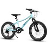 YONWAY 20 inch Children's Bicycle Shock Absorbing Front Fork, 7 - Speed, V - brakes, Boys and Girls Mountain Bike for Outdoor Adventure - 2 of 4