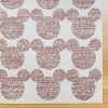 Mickey Mouse Barcelona 7'10"x10' Indoor Area Kids' Rug Pink: Disney Playroom Bedroom Girls Classic Pattern - 3 of 4