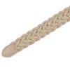 INSPIRE CHIC Women's Braided Square Buckle Fashion Versatile for Coat Jeans Decorative Belts - 3 of 4