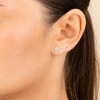 SHINE by Sterling Forever Sterling Silver Everyday Essential CZ Studs - 2 of 3