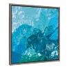 22" x 22" Sylvie Salty by Mentoring Positives Framed Wall Canvas Gray - Kate & Laurel All Things Decor - 2 of 4