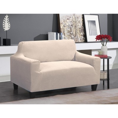 J&V TEXTILES Super Stretch Sofa Slipcover – Spandex Non Slip Soft Couch Sofa Cover, Washable Furniture Protector