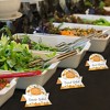 Big Dot of Happiness Little Pumpkin - Fall Birthday Party or Baby Shower Tent Buffet Card - Table Setting Name Place Cards - Set of 24 - 3 of 4