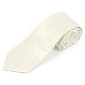 Men's Solid Color 2.75 Inch Wide And 57 Inch Long Slim Neckties - 1 of 4